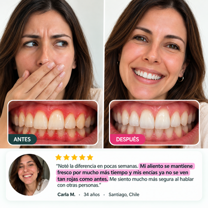 Tabletas Probióticas Orales | Elimina las bacterias que causan el mal aliento