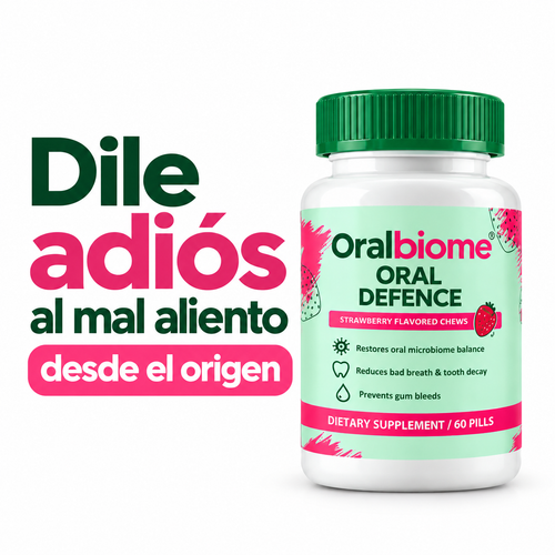 Tabletas Probióticas Orales | Elimina las bacterias que causan el mal aliento