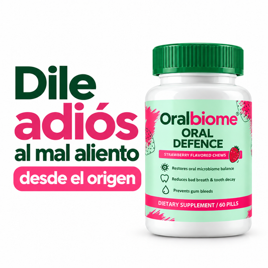 Tabletas Probióticas Orales | Elimina las bacterias que causan el mal aliento